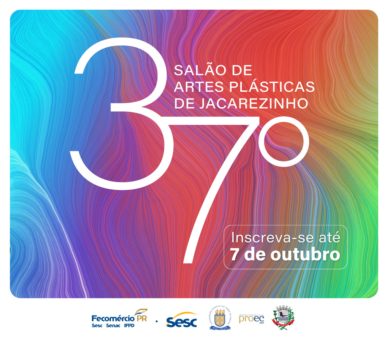 Read more about the article INSCRIÇÕES PARA SALÃO DE ARTES PLÁSTICAS JACAREZINHO